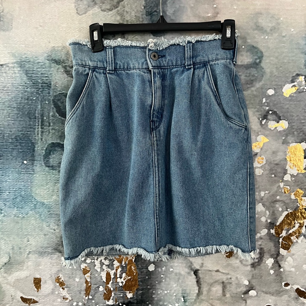 Earth Music & Ecology | Denim Blue Skirt